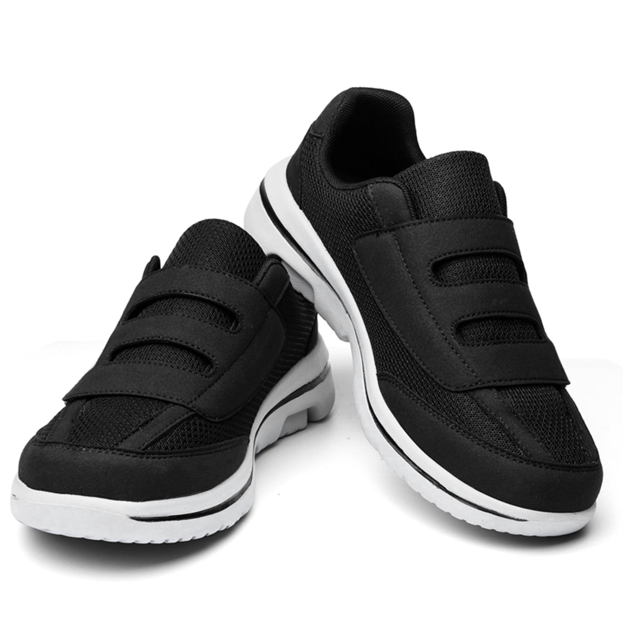 SKIUHS Adjustable Closure Diabetic Shoes - Extra Wide Width, Slip-On Design for Elderly & Swollen Feet, Ideal for Lymphedema & Comfortable Walking