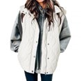 thumbnail image 2 of Women's Solid Color Fashionable Zipper Button Pocket Vest Jacket, 2 of 2