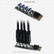 thumbnail image 4 of 3X Tarjetas de Expansión M.2 M-Key Pcie M.2 Una Pci-E X1 Adaptador de Expansión de Tarjeta GráFica USB3.0 de 4 Puertos Adaptador ASM1184E M.2, 4 of 5