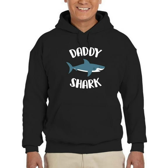 Daddy Shark Cool Paint Hoodie Men -GoatDeals Designs, Male x-Large
