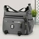 thumbnail image 1 of Bolso bandolera Salvador para hombre Gran capacidad correa ajustable Múltiples bolsillos gris, 1 of 10