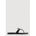 thumbnail image 2 of Women's Faux Leather Cut Out Pendant Thong Sandals, 2 of 3