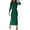 Dark Green, variant on PRETTYGARDEN Women's Spring Fall 2 Piece Sweater Set Rib Knit Long Sleeve Crop Top Maxi Bodycon Skirt Casual Winter Outfits