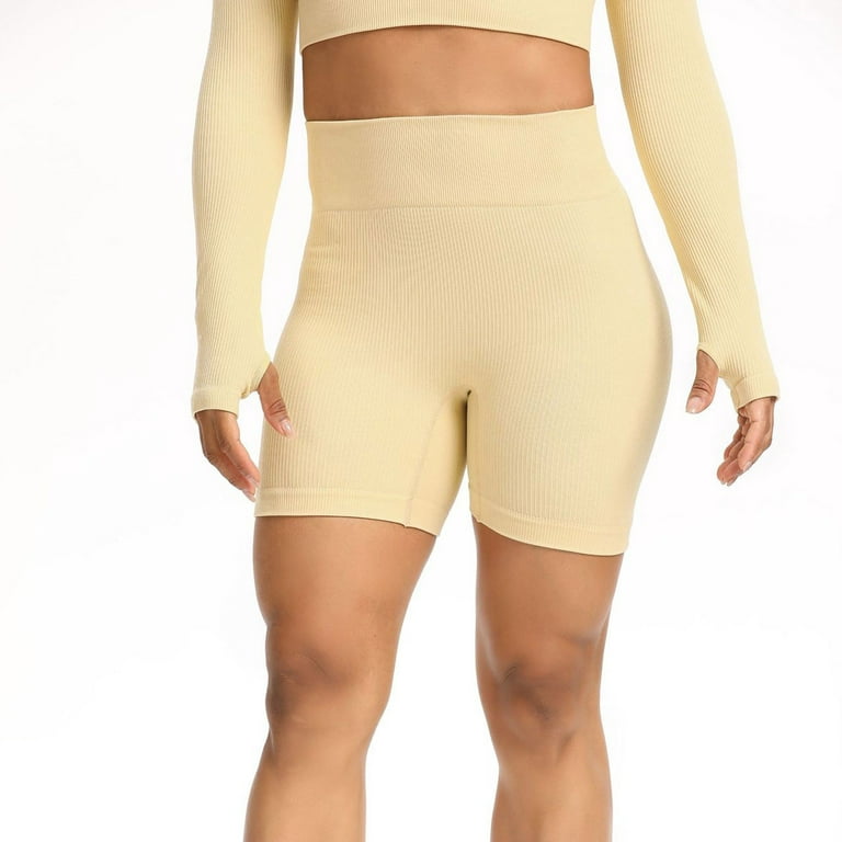 MRULIC shorts for women Women Casual Summer Workout Yoga Athletic