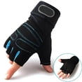 thumbnail image 1 of Guantes antideslizantes con mancuernas para hombre y mujer, Protector de muñeca para levantamiento de pesas, Crossfit, culturismo, entrenamiento deportivo, gimnasio, 1 of 4