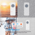 thumbnail image 6 of Surnice Wireless Cordless Electric Doorbell, White, 1 Button + 1 Doorbell, 6 of 7