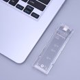 thumbnail image 3 of Caja Externa SSD Transparente M.2 NGFF SATA Sin Herramientas, 3 of 9