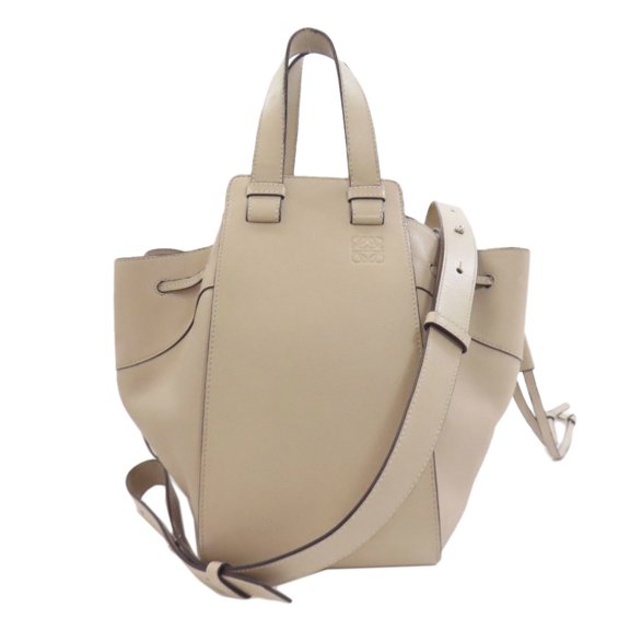 Pre-Owned Loewe Hammock 2-Way Handbag, Calfskin, Women's
