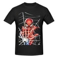thumbnail image 3 of Spider-Man T-Shirt Col Rond Manches Courtes Mode Athlétique T-Shirt Cadeau pour Hommes Femmes 3TG, 3 of 5
