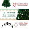 thumbnail image 4 of 9ft Christmas Tree, Premium Artificial Christmas Tree with Branches & Metal Foldable Supports, for Home, Office, Outdoor & Party Decorations, Green, 4 of 8