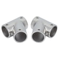 thumbnail image 3 of Herrajes para pasamanos de barco, 1 par de piezas para pasamanos de barco, accesorios para tubos de pasamanos de barco, construcción robusta, 3 of 8