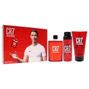 CR7 by Cristiano Ronaldo for Men - 3 Pc Gift Set 3.4oz EDT Spray, 5.1oz Body Spray, 5.1oz Shower Gel
