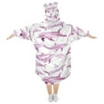 thumbnail image 2 of joogoo Blanket Hoodie for Whales Oversize Sweatshirt 3-14 YR L, 2 of 7
