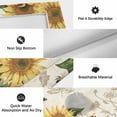 thumbnail image 6 of Sunflowers Outdoor Rug for Patio/Deck/Porch, Non-Slip Large Area Rug 5 x 8 Ft, Farmhouse Retro Butterfly Beige Yellow Indoor Outdoor Rugs Washable Area Rugs, Reversible Camping Rug Carpet Runner, 6 of 8