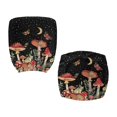 thumbnail image 6 of ZUXONGSY Mushroom Moon Office Chair Cover 2 Pack Stretch Rotating Chair Slipcover Furniture Protector Standard Size Chair Protector Suitable for Computer Chairs Office Chairs, 6 of 7