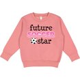 thumbnail image 2 of Inktastic Future Soccer Star Girls Toddler Sweatshirt, 2 of 4