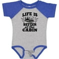 thumbnail image 3 of Inktastic Life is Better at the Cabin with Trees and Moon Boys or Girls Baby Bodysuit, 3 of 5