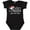 AB-Black, variant on I Believe in Santa 2 Boys or Girls Baby Bodysuit