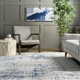 thumbnail image 6 of nuLOOM Georgie Abstract Grid Area Rug, 5' x 7' 5", Light Grey, 6 of 9