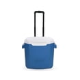thumbnail image 1 of Hielera Coleman 6220 con Asa Y Llantas Azul 28 Qt, 1 of 3