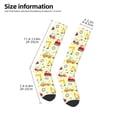 thumbnail image 5 of Haiem Heavy Equipment Socks, Funny Novelty Crazy Design Cotton Socks Sports Socks Knee High Socks For Men, Women,1Pairs - Gift For Working Friends, 5 of 9