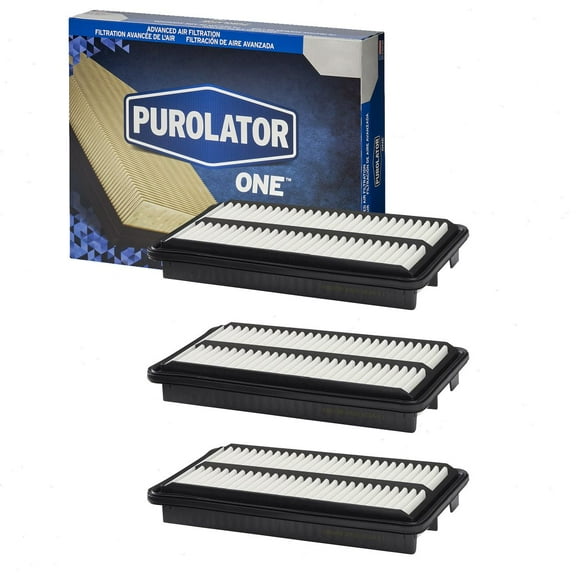 3 pc Purolator ONE A29152 Air Filters for PTA10339 Intake Inlet Manifold Fuel Delivery Filters
