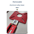 Milling Groove Bracket Woodworking Router Circle Jig for Trimming