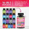 thumbnail image 3 of Parrox Myo-Inositol Supplement, Berberine, D-Chiro Inositol, Folate, Chromium, Vitamin D3, K2 & B12, DIM, Chasteberry, Ashwagandha, Ceylon Cinnamon, Zinc, Magnesium, Bioperine, Bitter Melon (3 Pack), 3 of 8