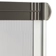 thumbnail image 6 of Window Door Awning Canopy 40" x 40" Polycarbonate Cover Outdoor Window Awning Exterior Front Door Overhang Patio Awning for Sun Shutter, UV, Rain, Snow Protection, Hollow Sheet Silver Gray, 6 of 15