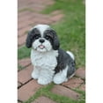 thumbnail image 2 of Hi-Line Gifts Shih Tzu Puppy Outdoor Garden Statue - 11", 2 of 5