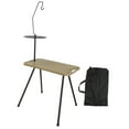 thumbnail image 4 of koolsoo Outdoor Camping Foldable Table for Market Stall Multipurpose Detachable Legs Brown, 4 of 8