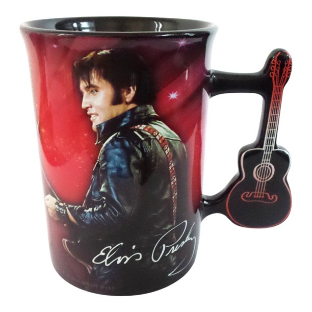 Elvis Presley Mug with Guitar Handle by Midsouth Products