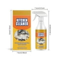 thumbnail image 3 of Limpiadores domésticos Limpiador de grasa de cocina Limpiador de grasa de campana de cocina Limpiador de grasa de vitrocerámica Limpiador quitamanchas multiactivo 120 ml Limpiador de grasa de cocina, 3 of 9