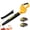 Yellow, variant on Cordless Leaf Blower - 20V Electric Leaf Blower with 2 X 2.0Ah Batteries and Charger, 3 Speed Mode, Lightweight Battery Powered Leaf Blowers for Lawn Care, Blowing Leaves and Dust, etc.