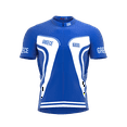 thumbnail image 3 of Greece Full Zipper Bike Short Sleeve Cycling Jersey  for Women - Size XL, 3 of 4