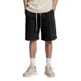 thumbnail image 5 of Laipiong Women's Baggy Wide Leg Shorts Summer 2026 Casual Drawstring High Waisted Trousers with Pockets Comfy Stretchy Beach Vacation Outfits, 5 of 5