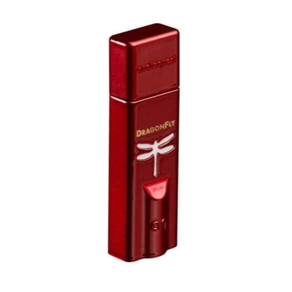 Convertidor AudioQuest DRAGON FLY RED USB DAC Sable 32 Bits Rojo