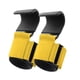 thumbnail image 2 of 2 ganchos para levantamiento de pesas, agarres de mano, correas para muñecas, correas de levantamiento para gimnasio Amarillo, 2 of 9