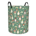 thumbnail image 2 of Fotbe Mushrooms Gnome Laundry Basket with Handles, Waterproof Large Laundry Hamper, Wash Bag for Corner Dorm, Rolling Laundry Basket with Handles-Medium, 2 of 8