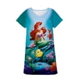 thumbnail image 2 of Vestido de niña con estampado de Bella Durmiente y Príncipe de Disney, vestido de niño de dibujos animados para Cosplay, regalo de fiesta de cumpleaños, Clothing11T-12T Gao Jinjia LED, 2 of 2