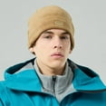 thumbnail image 4 of Winter Warm Daily Fashionable Elastic Casual Slouchy Hat Suitable For Man And Woman Warm Fuzzy Hat Mens Cold Weather Gear Trapper Winter Hat Ski Cab Men's Winter Hats Coonskin Cap Snow Hats Mens Wool, 4 of 5