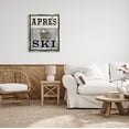 thumbnail image 2 of Stupell Industries Apres Ski Beer Brew Graphic Art Luster Gray Floating Framed Canvas Print Wall Art, Design by Livi Finn, 2 of 8
