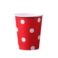 thumbnail image 1 of 60 Pcs Gobelets en Papier à Pois Jetables Décorations de Mariage Anniversaire 200ML, 1 of 2