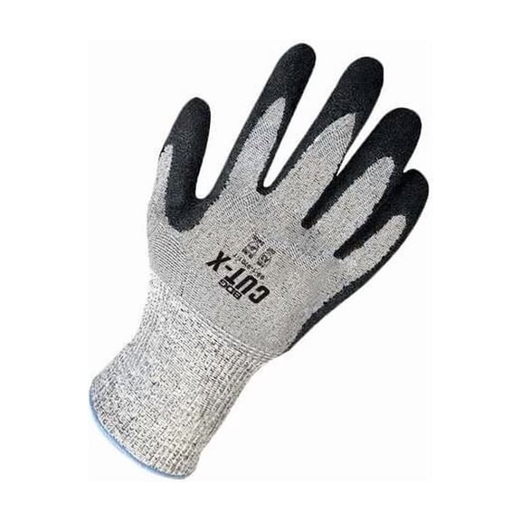 Coated Cut-Resistant Gloves, Cut Level A3 ,Dipped ,Latex ,Rough ,XL 1 PR