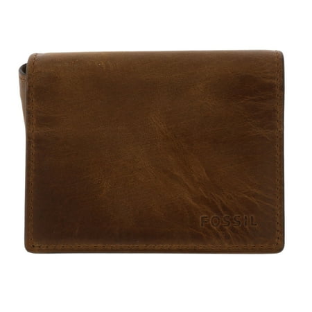 UPC 762346315513 product image for Fossil Men's Derrick Execufold Leather Wallet - Brown | upcitemdb.com