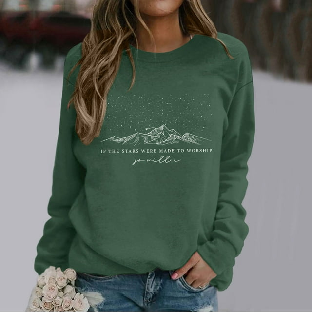 Mode Femme Mignon Décontracté Imprimé Col Rond Sans Capuche Veste à Manches Longues avec Capuche Chandail en Molleton Jogging Femmes Filles Vestes d'Échauffement Softball Jogging Survêtements Femmes Capuche Courte Grande Taille