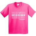 thumbnail image 3 of Inktastic He is Risen Mirror Words Youth T-Shirt, 3 of 5