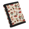 thumbnail image 2 of CHAQLIN Santa Claus Gift Patterns Children's Wallet, Stretch Polyester Coin Bag Wallet for School, Wear-Resistant Slim Trifold Card Wallet, 2 of 7