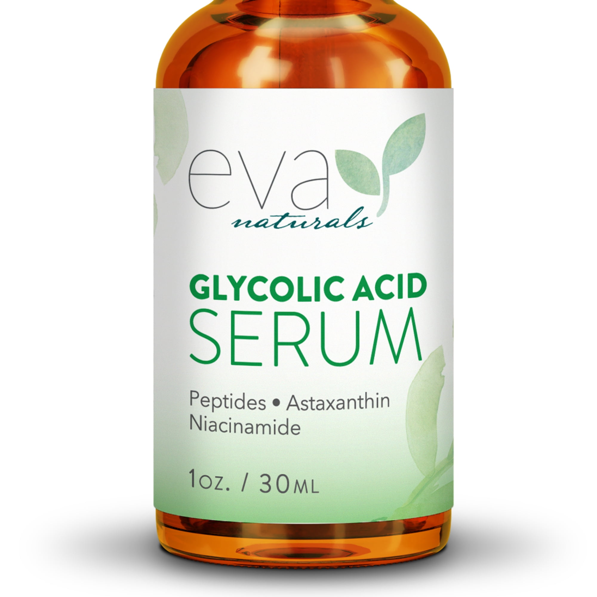 Eva Naturals Glycolic Acid Serum Alpha Hydroxy Acid (AHA) AntiAging