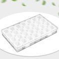 thumbnail image 2 of Caja de almacenamiento de plástico con ranuras para decoración de uñas decoración de teléfonos manualidades bricolaje, 2 of 6